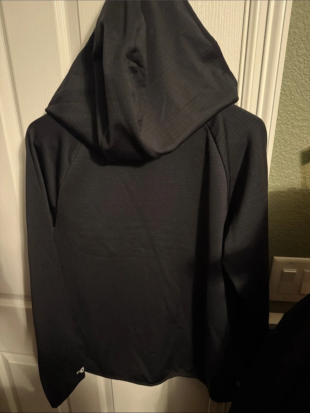 Carhartt Kids Black Full-Zip Hoodie with Chest Pocket size L 14/16